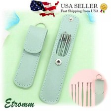 6PCS Ear Pick Cleaning Set Spoon Ear Wax Remover Cleaner Curette Kit Spiral Tool