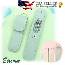 6PCS Ear Pick Cleaning Set Spoon Ear Wax Remover Cleaner Curette Kit Spiral Tool