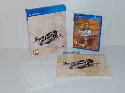 Steins Gate 0 Zero + Art Book PSVita PS Vita Sony PlayStation Vita Neu Sealed