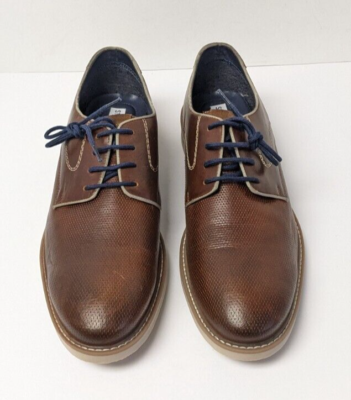 Steve Madden Costa Oxford, Brown Leather, Men display picture 1