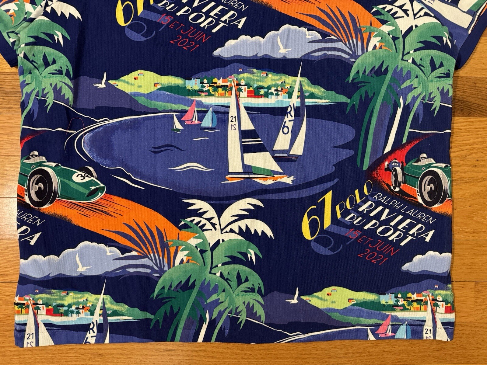 New XXL Polo Ralph Lauren Classic Fit Riviera duPort Sailing Boat Race Shirt Men image 9