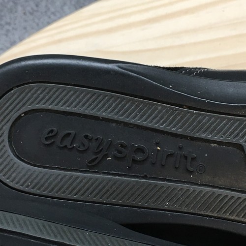 Easy Spirit Shoes Womens 7.5 Wide On Cue Oxford Black Lace Up Low Top Comfort - Picture 16 of 18