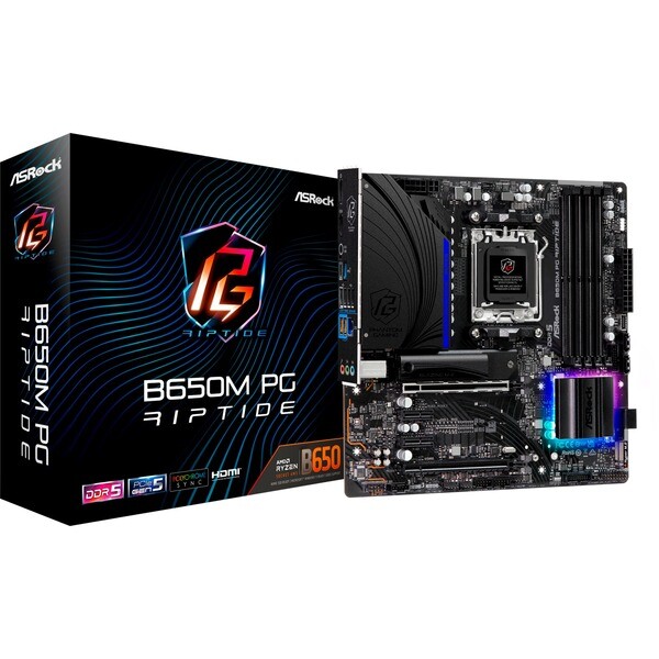 Scheda Madre Asrock B650M PG Riptide AMD B650 Socket AM5 micro ATX