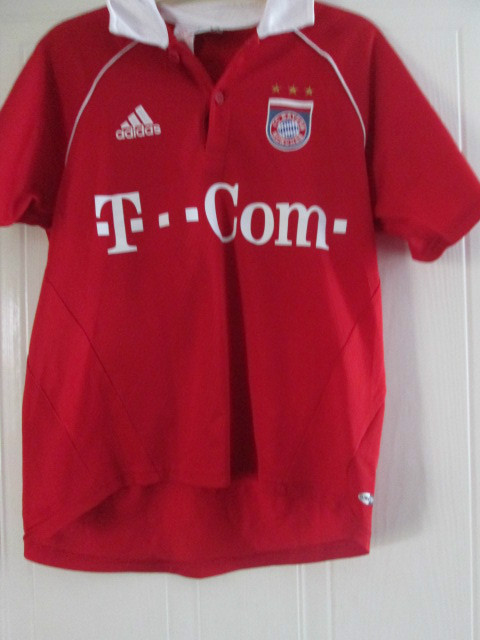 Bayern Munich 2005-2007 Makaay 10 Home Football Shirt Size 32