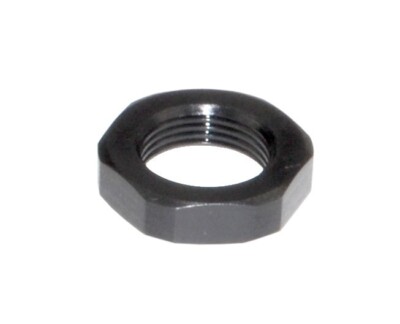 1/2''-28, Jam Nut, Steel, Black