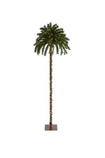 7 ft. Christmas Palm Tree with 300 LED Lights and 94 Tips