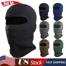 Windproof Fleece Neck Winter Warm Balaclava Ski Full Face Mask for Cold Weather