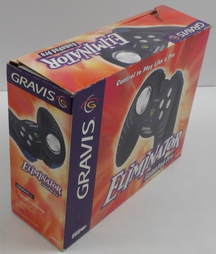 Controlador Plug and Play USB 44031 Gravis Eliminator GamePad Pro COMPLETO EN CAJA - Imagen 4 de 5