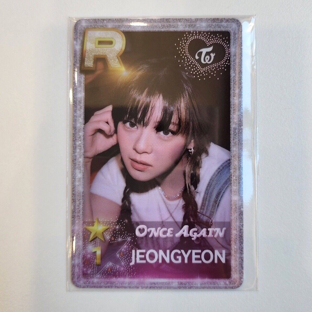 TWICE - SUPERSTAR SSJYP Once Again 8th Anniversary Photocard TWICE - SUPERSTAR SSJYP Once Again 8th Anniversary Photocard