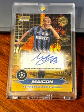 2023-24 Topps Stadium Club Chrome solo membri arancione automatico /25 - Maicon POP 1