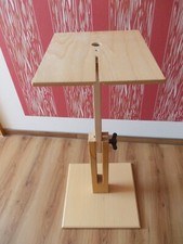 Klöppelständer, Klöppelstuhl für Platte und Rolle mit  Schiebekissen "Back"