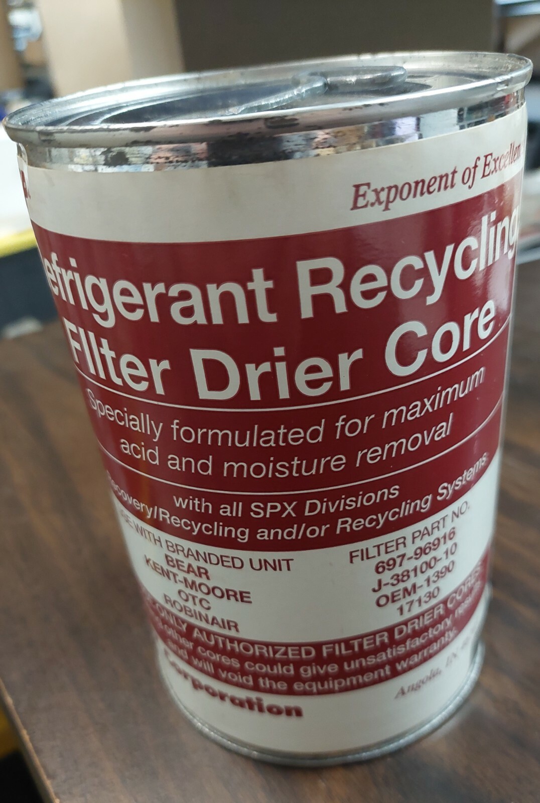 ROBINAIR 17130 OEM NEW Refrigerant Recycling Filter Drier Core SPX 697-96916