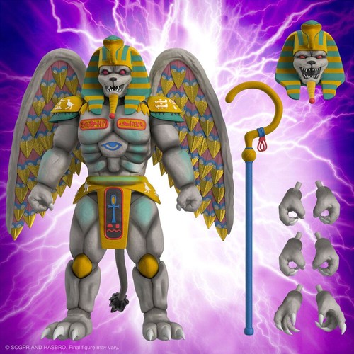 SUPER7 2023 ULTIMATES! POWER RANGERS KING SPHINX 7'' SCALE ACTION FIGURE SEALED - Picture 4 of 21