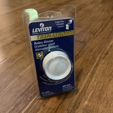 Leviton 6602 Rotary Dimmer Switch 600W Trimatron Incandescent Bulbs Only