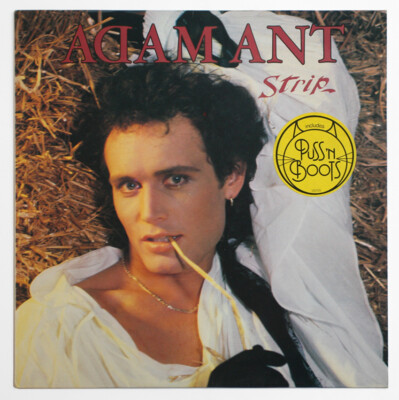 ADAM ANT Strip pop rock dutch 1983 CBS 25705 vinyl LP | eBay