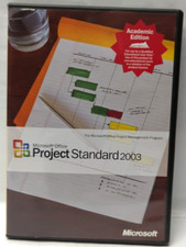 Microsoft Office Project Standard 2003 Academic Edition w/Product Key and Manual