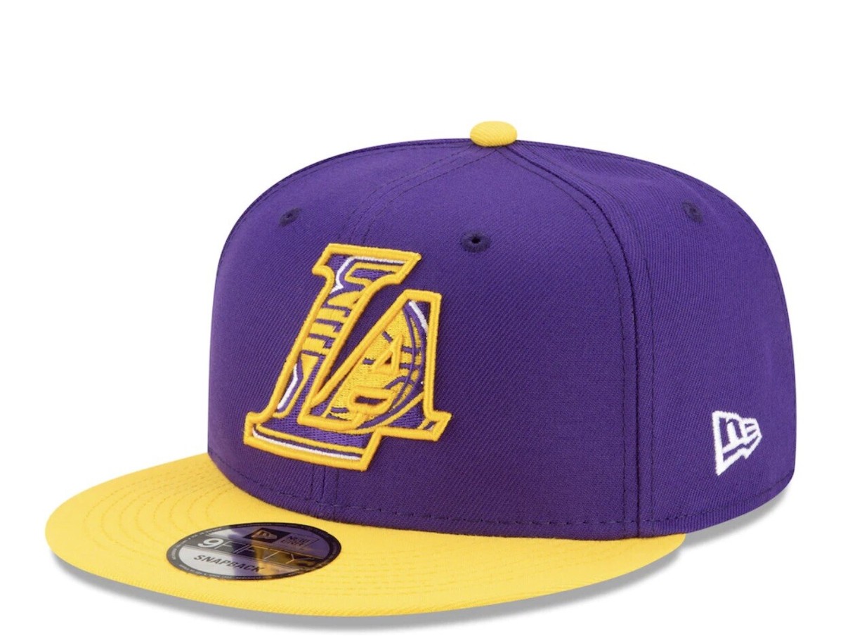 Men's Los Angeles Lakers New Era Purple/Gold 2021 NBA Draft On