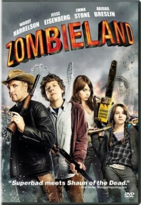 Zombieland (DVD, 2009). Woody Harrelson, Jesse Eisenberg. Emma Stone. R rated.