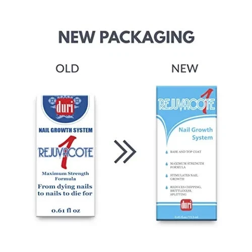 Sistema de crecimiento de uñas Duri Rejuvacote 1 original de máxima fuerza, 0,45 oz Foto 2 de 2
