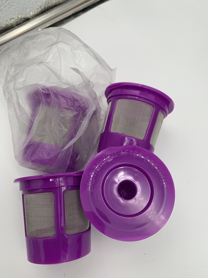 4 Reusable K Cups for Keurig Coffee Makers BPA Free Universal Fit