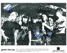 Detroit Rock City signed Furlong Andrews 8X10 photo picture poster autograph RP 