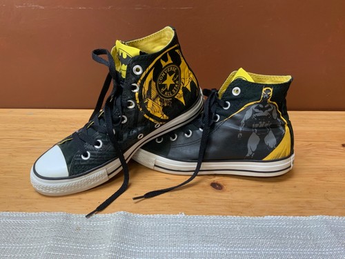 Converse Chuck Taylor All Star Batman Dc Comics Hi-Top Zapatillas Talla. 6  hombres/mujeres 8 | eBay