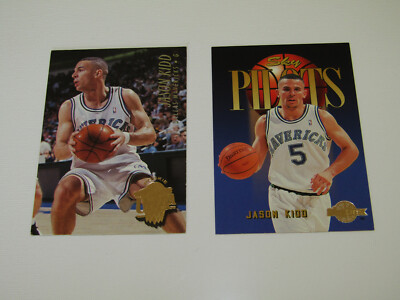 2x NBA 1995 - Jason Kidd - Dallas Mavericks -
