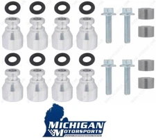 Fuel Injector Adapter Spacers -LS Truck Injectors to LS2 or Flex Fuel Truck Rail
