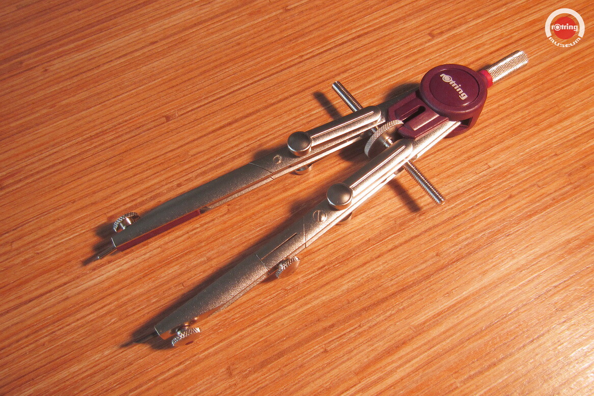 531 124 (S0233580) CONVEX ROTRING Master bow compass with rapid