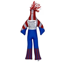 Dammit Doll Original Red White Blue Patriotic Stress Relief 12" Plush