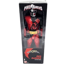 RED RANGER 12" Figure Super Ninja Steel 2018 Bandai Saban's Power Rangers