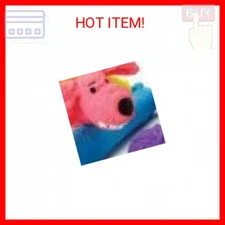 Multipet International 61035 6" Latex Loofa Dog Toy Assorted Colors