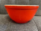 Pyrex 401 Small Red Mixing Bowl 1.5 Quart USA Primary