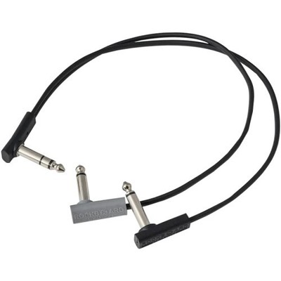 RockBoard Flat Patch Y-Splitter Cable - 30 cm / 11 13/16'' Black | Neu