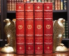 1900 Memoirs of Napoleon by Bourrienne Limited Edition Fine Leather Illustrated