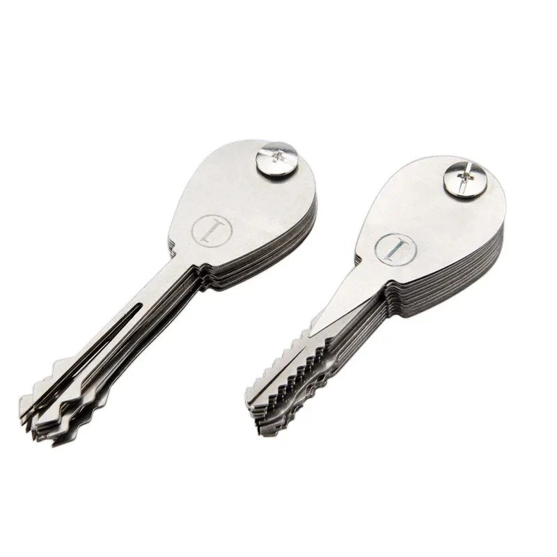 Foldable Car Lock Double Sided Opener Practice Locksmith Equipment Tool - Image 4 of 4