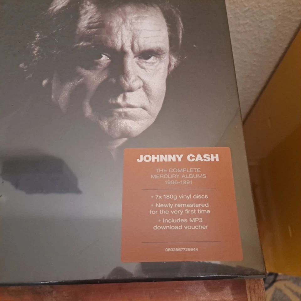 Johnny Cash-The Complete Mercury Albums 1986-1991, Limited Box Set), 7LP - Bild 2 von 3