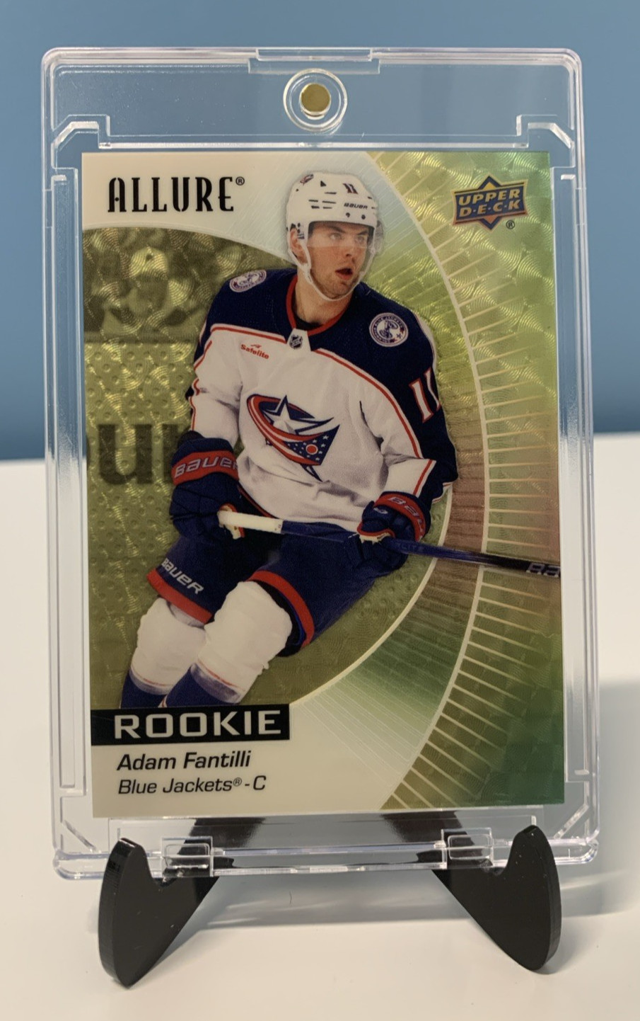 2023-24 Upper Deck Allure Hockey #110 Adam Fantilli Rookie Golden Treasures 1/1