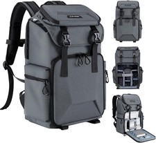 K F Concept 25L Camera Backpack Hard Shell Bag Large Capacity Photography Case