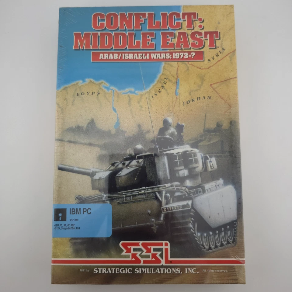 Conflict: Middle East - Arab/Israeli Wars, 1991, Big Box, New & Sealed - Image 2 of 4