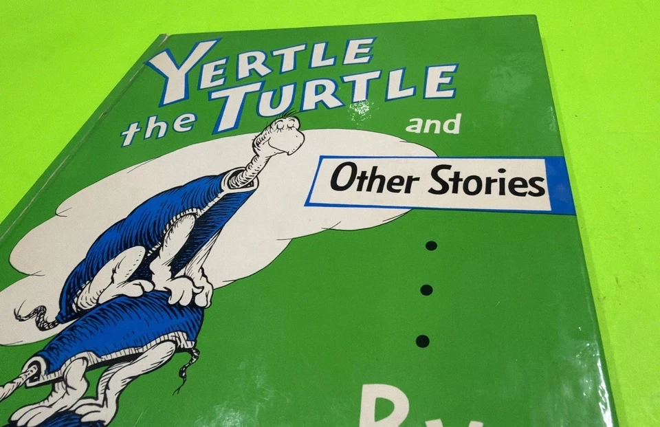 Dr. Suess Yertle the Turtle Vintage Banned Book (Allegory Of Adolf Hitler WWII) Foto 2 de 4