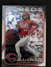 2024 Topps Chrome Elly De La Cruz Rookie Debut #USC150 Cincinnati Reds RC