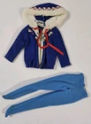 VINTAGE Barbie Doll 1960s Ski Queen Outfit #948 Jacket Coat Mittens Pants