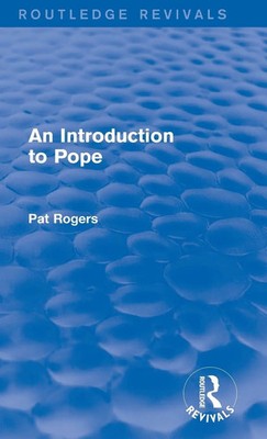 An Introduction to Pope (Routledge Revivals) | Pat Rogers | Buch | Englisch