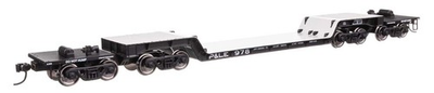 #ad 50243 Walthers HO 81#x27; 8 Axle Depressed Center Flatcar Pittsburgh amp; Lake Erie 980 $45.00