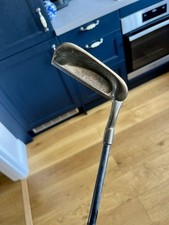 Hotblade Golf Brass Solo Putter 35.5 Inch Steel Shaft Right Handed