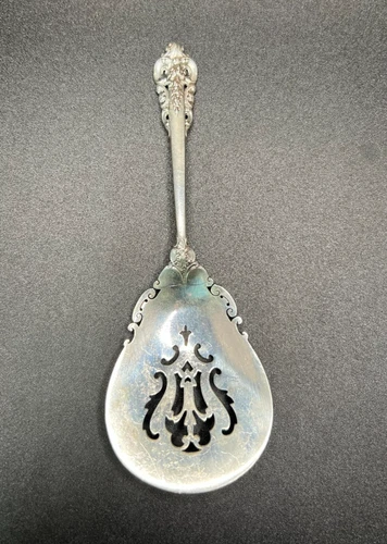 Grande Baroque by Wallace Sterling Silver Bon/Bon Nut Spoon 5 3/8"