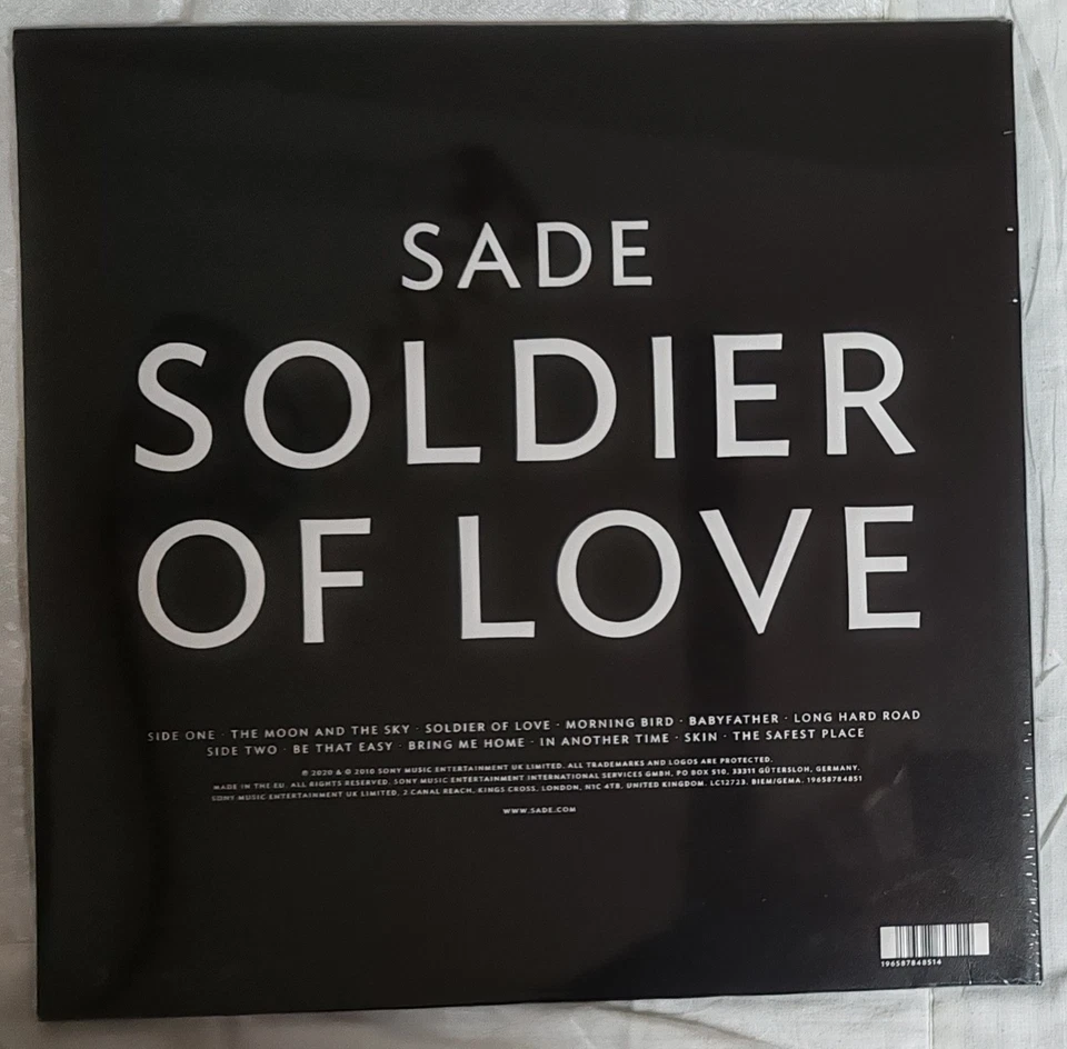 33 Tours LP - Sade - Soldier Of Love - 2024 - Photo 2/2
