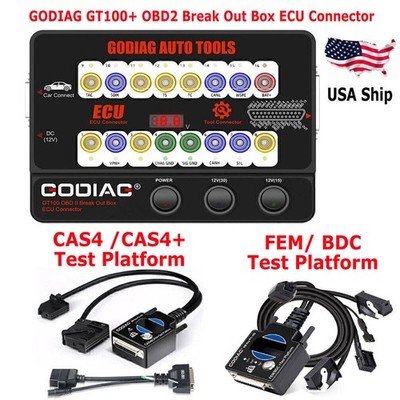 GODIAG GT100+ Pro ECU Connecter/ CAS4 CAS4+ Test Platform/FEM BDC Test Platform