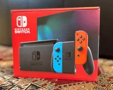 Nintendo Switch 32GB Handheld Console - Neon Red/Neon Blue - New/Unopened